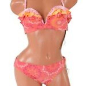 Coco Rave 2 pc Bikini M/L Top/Small bottom